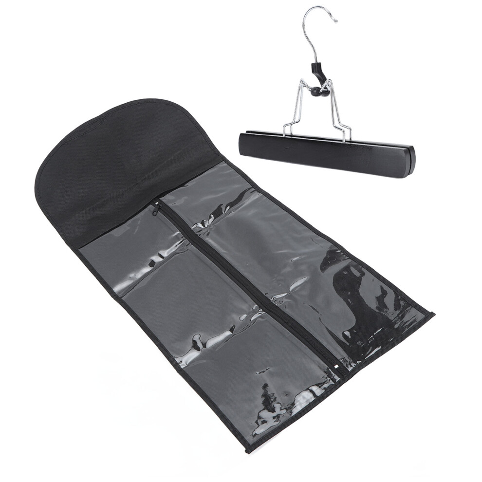 Unisex Dustproof Wig Storage Bag With Hanger For Easy Hair Extension Organization