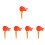 5Pcs Simulation Torch Toys For Cosplay And Stage Use 7