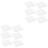 36 Pcs White Boards Anti Pressure Pads Smooth Absorption Brick 3