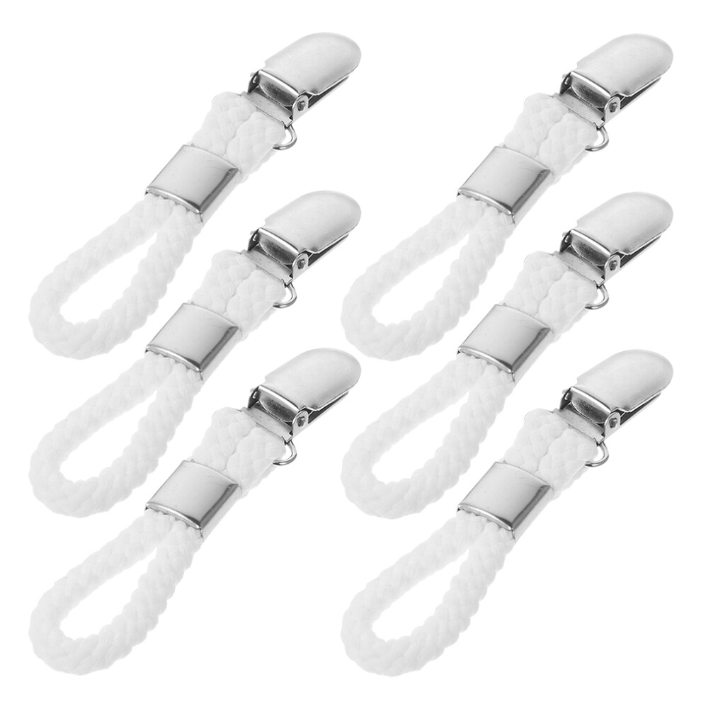 Photos - Other Furniture 12 Pcs Cotton Towel Hooks With Iron Clips For Home Bathroom Kitchen