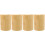 4Pcs Bamboo Toothpick Box Fruit Picks Dispenser Portable Holder 4