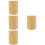 4Pcs Bamboo Toothpick Box Fruit Picks Dispenser Portable Holder 7