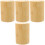 4Pcs Bamboo Toothpick Box Fruit Picks Dispenser Portable Holder 3