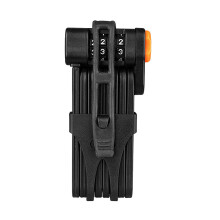 Bike Lock Combination Anti-Theft Folding Alloy Lock For Two Bikes Portable E-Bike And Motorcycle Lock