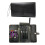 2Pcs Professional Barber Shears Scissors Holder Pouch Black 11