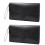 2Pcs Professional Barber Shears Scissors Holder Pouch Black 5
