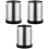 3Pcs Stainless Steel Chopsticks Holder With Removable Base 3