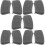 10 Pcs Silicone Skillet Handle Covers Pot Grip Sleeves 10
