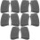 10 Pcs Silicone Skillet Handle Covers Pot Grip Sleeves 9