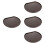 4Pcs Wood Tabletop Serving Plate And Cutting Board 8