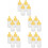 20 Pcs Mini Squeeze Bottles For Condiments Ketchup Mustard Dressing 8