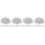 400 Pcs Copper Spring Collar Hook And Eye Closure For Clothing 4