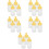 20 Pcs Mini Squeeze Bottles For Condiments Ketchup Mustard Dressing 9