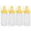 20 Pcs Mini Squeeze Bottles For Condiments Ketchup Mustard Dressing 3