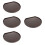 4Pcs Wood Tabletop Serving Plate And Cutting Board 9