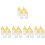 20 Pcs Mini Squeeze Bottles For Condiments Ketchup Mustard Dressing 7