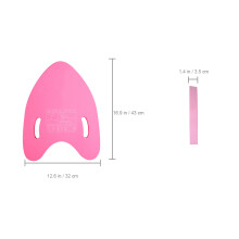 2Pcs Pink Eva Swimming Float Board Kickboard for Beginner Swim