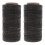 2Pcs 150D 0.8Mm Sewing Wax Thread Hand Stitching Cord 2