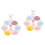 2Pcs Ceramic Egg Trays Cartoon Egg Holders Storage Stands 6