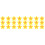 24 Pcs Cartoon Shape Rubber Tennis Racket Damper 6