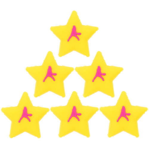 24 Pcs Cartoon Shape Rubber Tennis Racket Damper 2