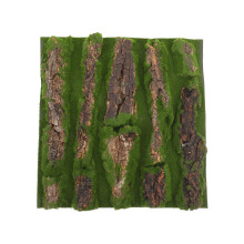 2Pcs Simulate Bark Decoration For Aquarium And Reptile Cage