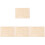 4Pcs Wood Braille Board For Blind Teaching Aid 4