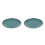 2Pcs Ceramic Cat Bowl Household Pet Food Dish Accessory 10