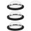 3Pcs Floating Pond Fish Dome Acrylic Plastic Cover 10