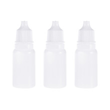 20 Pcs 10ml Empty Plastic Squeezable Dropper Bottles