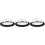 3Pcs Floating Pond Fish Dome Acrylic Plastic Cover 6