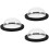 3Pcs Floating Pond Fish Dome Acrylic Plastic Cover 8