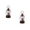 2Pcs Christmas Snow Globes Lantern Table Decor Battery And Usb Powered 8