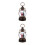 2Pcs Christmas Snow Globes Lantern Table Decor Battery And Usb Powered 5