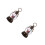 2Pcs Christmas Snow Globes Lantern Table Decor Battery And Usb Powered 10