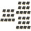 30 Pcs Message Boards Memo Blackboard With Bases 8