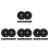 40 Pcs Tree Mulch Ring Round Weed Barrier For Garden Landscape 4