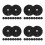 40 Pcs Tree Mulch Ring Round Weed Barrier For Garden Landscape 8