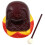 2 Sets Percussion Instrument With Wood Stick Woodblock Buddhist Tool 2