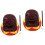 2 Sets Percussion Instrument With Wood Stick Woodblock Buddhist Tool 6