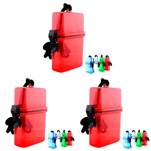 3Pcs Waterproof Plastic Storage Box Case For Mobile Phone 1
