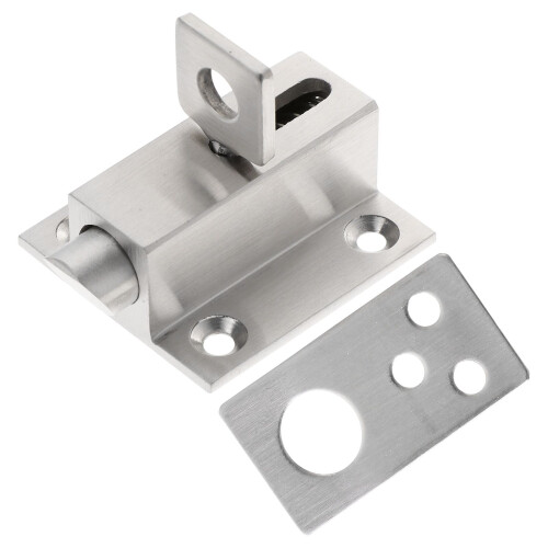 2 Pcs Stainless Steel Door Window Spring Latch Security Lock 1