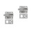 2 Pcs Stainless Steel Door Window Spring Latch Security Lock 6