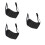 3Pcs Foot Rest Pad With Adjustable Straps For Office Plane 8