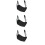 3Pcs Foot Rest Pad With Adjustable Straps For Office Plane 5