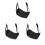 3Pcs Foot Rest Pad With Adjustable Straps For Office Plane 4