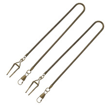 6 Pcs Metal Pocket Watch Chains For Men Vintage Waistcoat Accessories