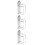 3Pcs Wall Mounted Hair Tool Organizer For Dryer And Styling Tools 10