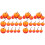 40Pcs Foam Orange Apples Model Fruit Decoration 4