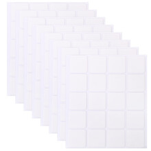 100Stk Zweiflächiges Selbstklebendes Klebeband Quadratisch